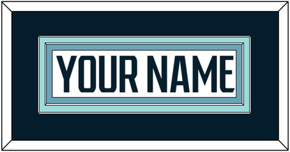 Seattle Nameplate - Road White - Signature Tier 2