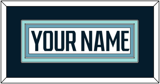 Seattle Nameplate - Road White - Signature Tier 2