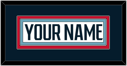 Seattle Nameplate - Road White - Signature Tier 3