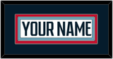 Seattle Nameplate - Road White - Double Mat 3