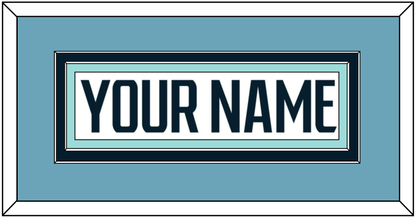 Seattle Nameplate - Road White - Signature Tier 4