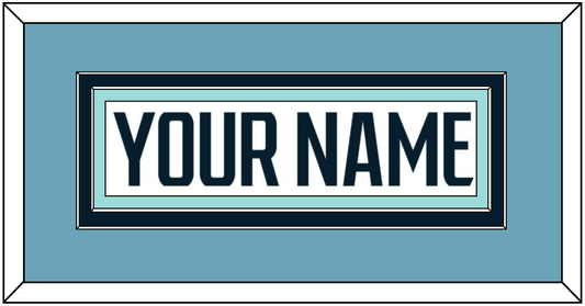 Seattle Nameplate - Road White - Signature Tier 4
