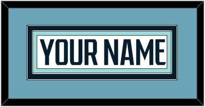 Seattle Nameplate - Road White - Signature Tier 4