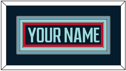 Seattle Nameplate - Home Navy Blue - Premier Tier 2