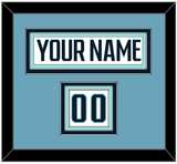 Seattle Nameplate & Number (Shoulder) - Road White - Triple Mat 4