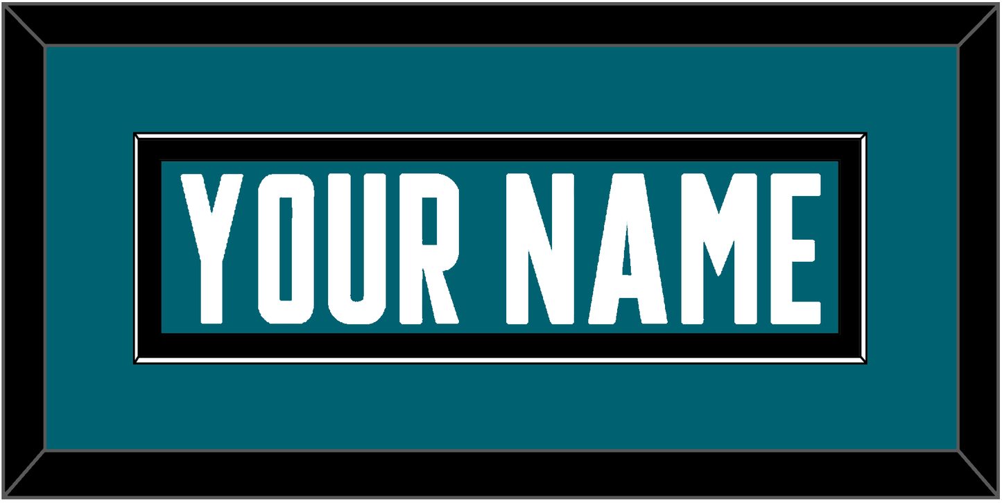 San Jose Nameplate - Home Teal - Essential Tier 2