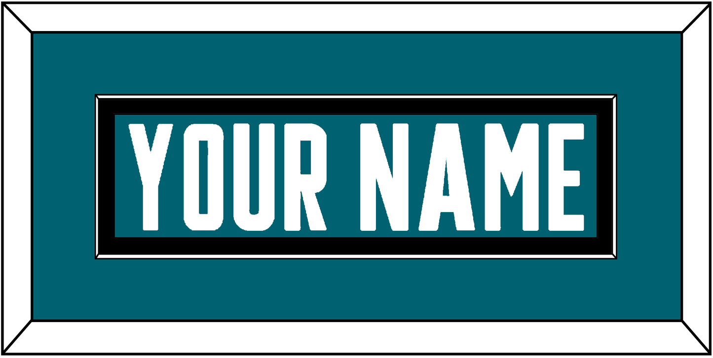 San Jose Nameplate - Home Teal - Essential Tier 2