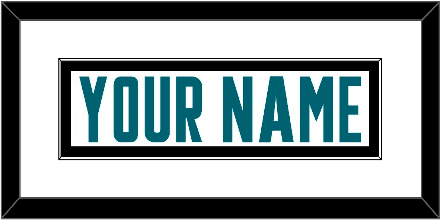 San Jose Nameplate - Road White - Essential Tier 1