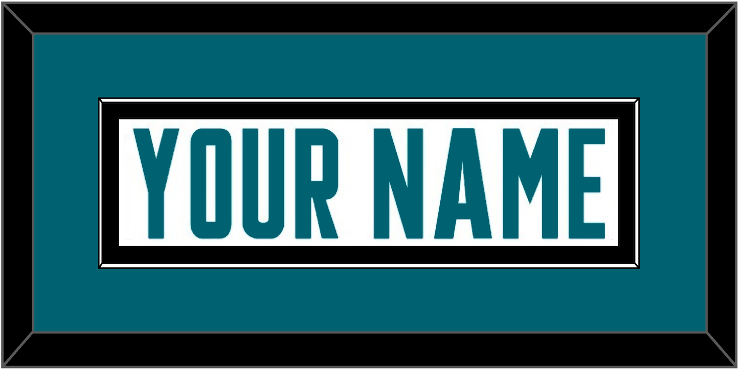 San Jose Nameplate - Road White - Essential Tier 2