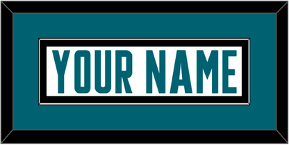 San Jose Nameplate - Road White - Essential Tier 2