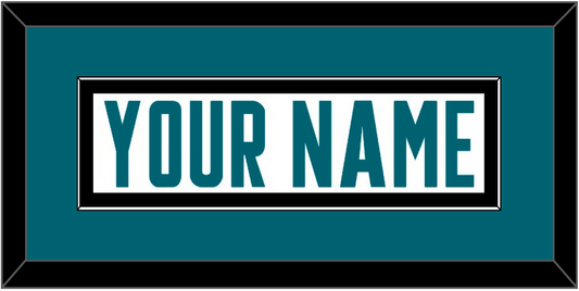 San Jose Nameplate - Road White - Essential Tier 2