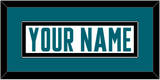 San Jose Nameplate - Road White - Single Mat 2