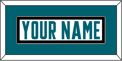 San Jose Nameplate - Road White - Essential Tier 2
