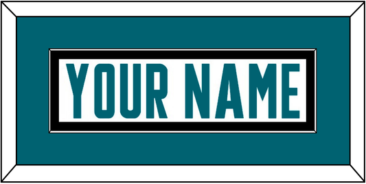 San Jose Nameplate - Road White - Essential Tier 2