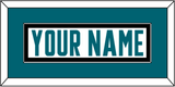 San Jose Nameplate - Road White - Single Mat 2