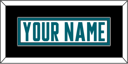 San Jose Nameplate - Road White - Essential Tier 3