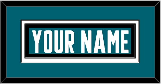 San Jose Nameplate - Home Teal - Signature Tier 2