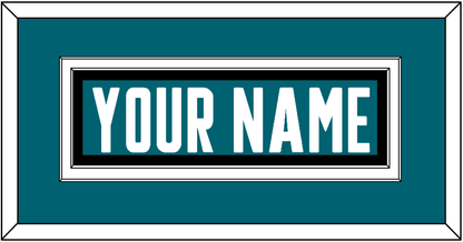 San Jose Nameplate - Home Teal - Signature Tier 2