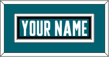 San Jose Nameplate - Home Teal - Double Mat 2