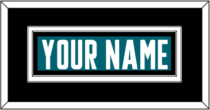 San Jose Nameplate - Home Teal - Signature Tier 3