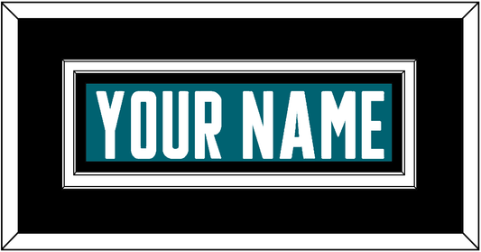 San Jose Nameplate - Home Teal - Signature Tier 3