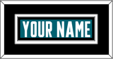 San Jose Nameplate - Home Teal - Double Mat 3