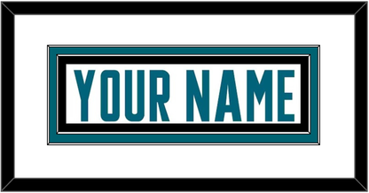 San Jose Nameplate - Road White - Signature Tier 1