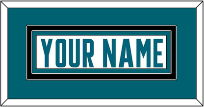 San Jose Nameplate - Road White - Signature Tier 2