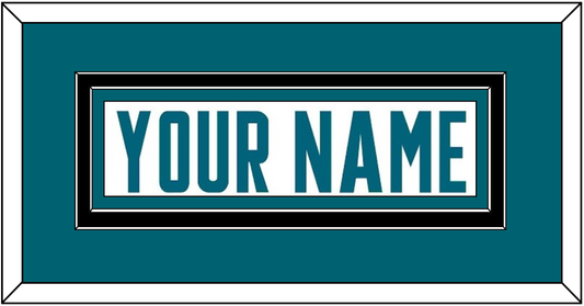 San Jose Nameplate - Road White - Signature Tier 2