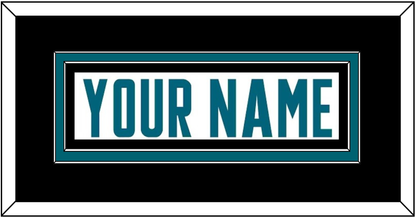 San Jose Nameplate - Road White - Signature Tier 3