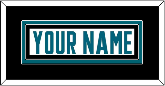 San Jose Nameplate - Road White - Signature Tier 3