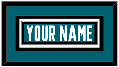 San Jose Nameplate - Home Teal - Premier Tier 1