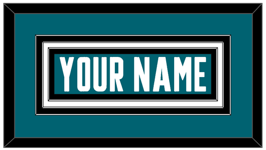 San Jose Nameplate - Home Teal - Premier Tier 1