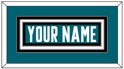San Jose Nameplate - Home Teal - Premier Tier 1