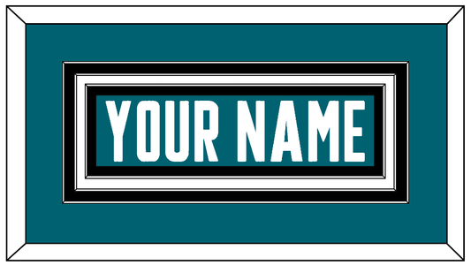 San Jose Nameplate - Home Teal - Premier Tier 1