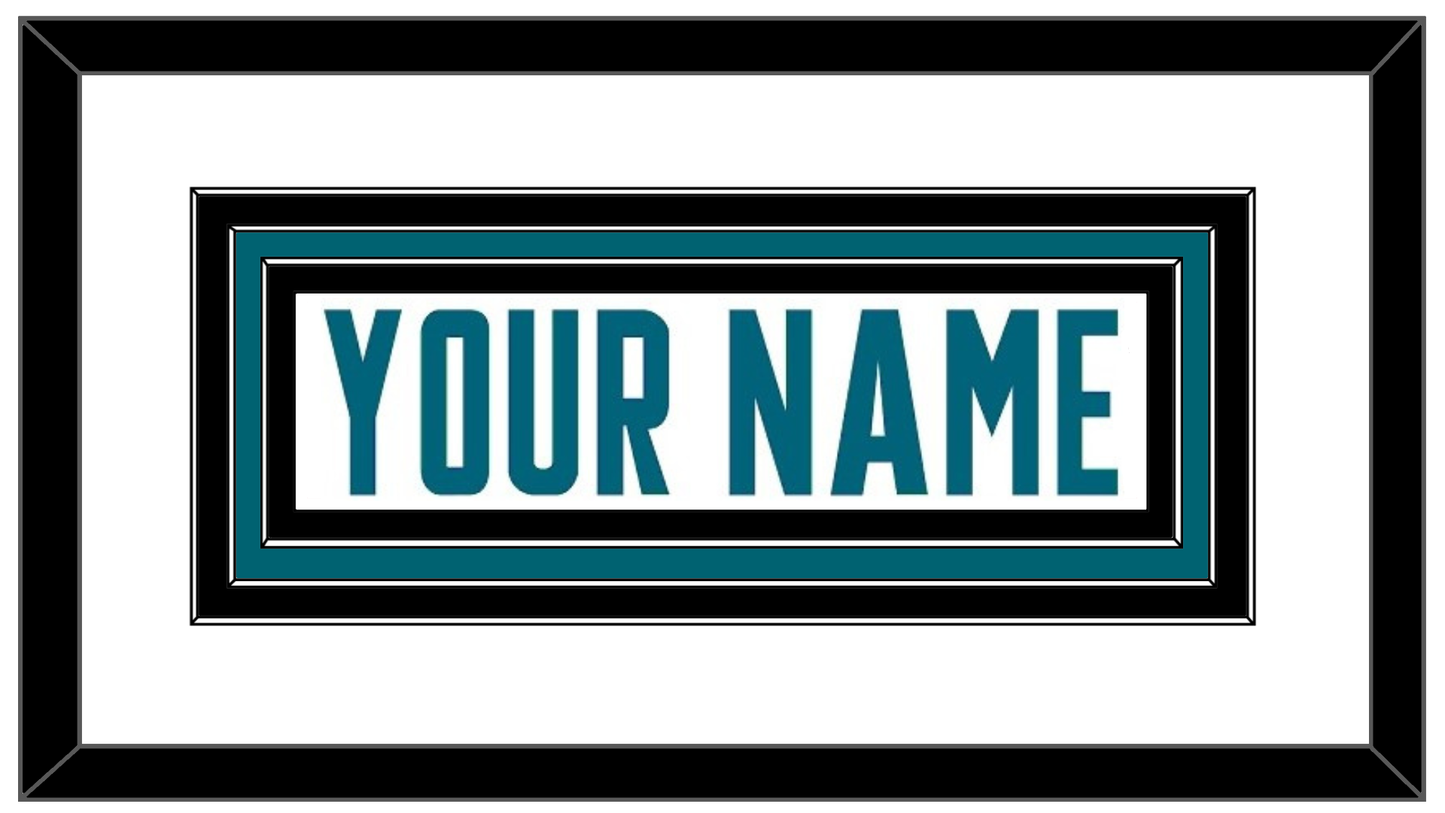 San Jose Nameplate - Road White - Premier Tier 1