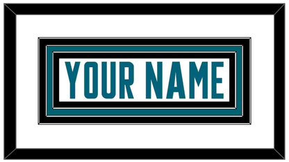 San Jose Nameplate - Road White - Premier Tier 1