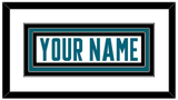 San Jose Nameplate - Road White - Triple Mat 1