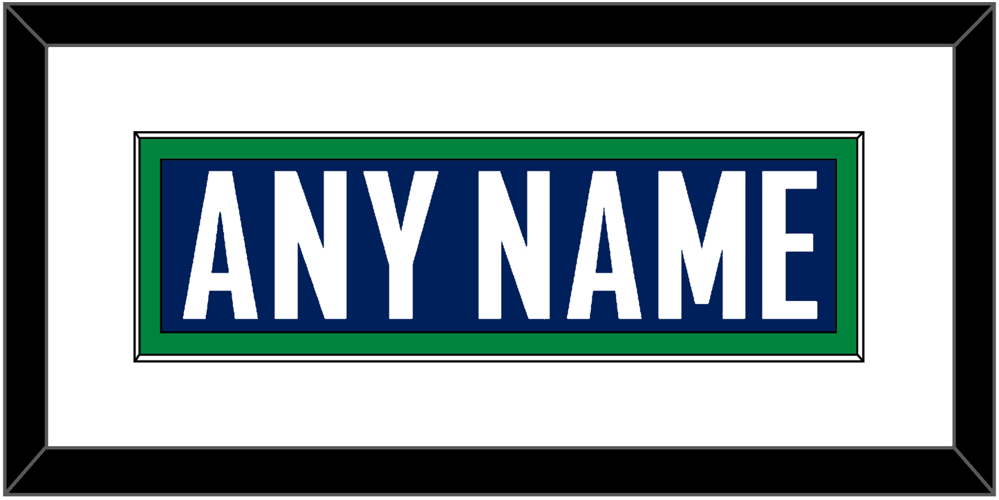 Vancouver Nameplate - Home Blue - Essential Tier 1