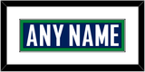 Vancouver Nameplate - Home Blue - Single Mat 1