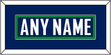 Vancouver Nameplate - Home Blue - Single Mat 2