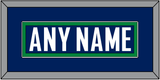 Vancouver Nameplate - Home Blue - Single Mat 2