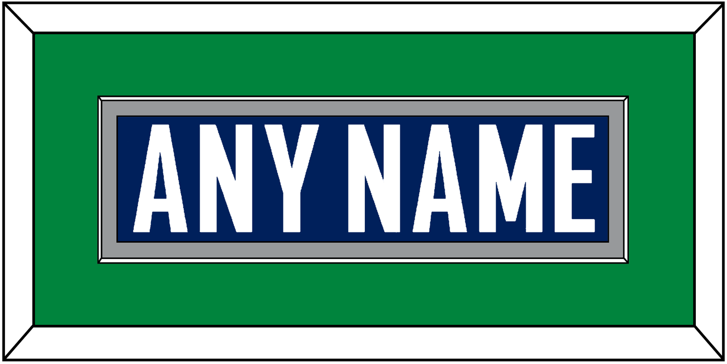 Vancouver Nameplate - Home Blue - Essential Tier 3