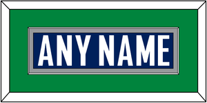 Vancouver Nameplate - Home Blue - Single Mat 3