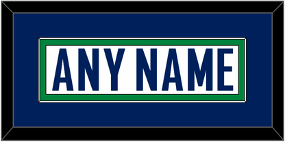 Vancouver Nameplate - Road White - Essential Tier 1