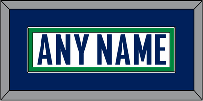 Vancouver Nameplate - Road White - Essential Tier 1