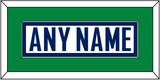 Vancouver Nameplate - Road White - Single Mat 2