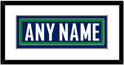 Vancouver Nameplate - Home Blue - Signature Tier 1