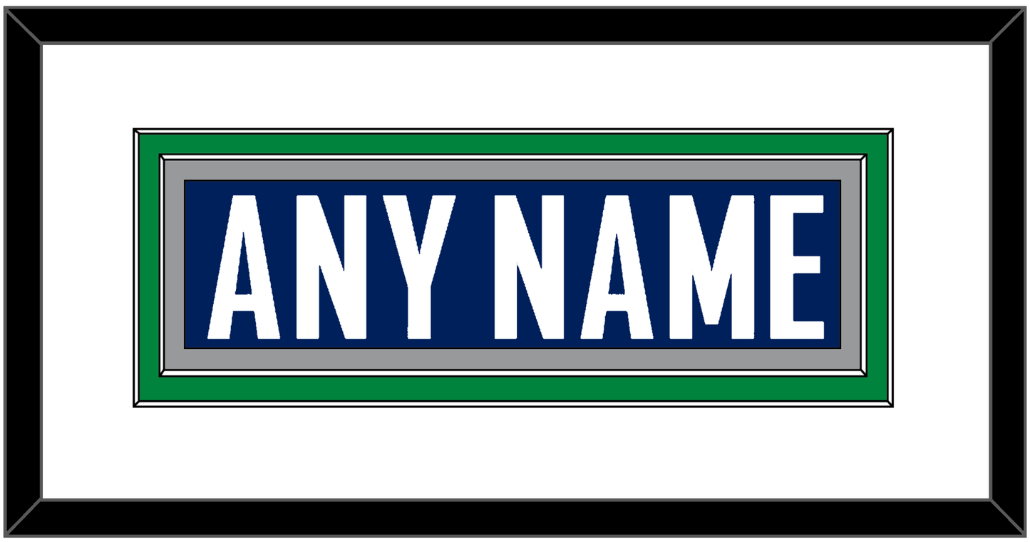 Vancouver Nameplate - Home Blue - Signature Tier 2