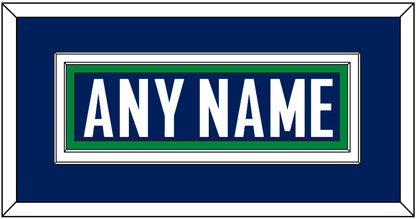 Vancouver Nameplate - Home Blue - Signature Tier 3